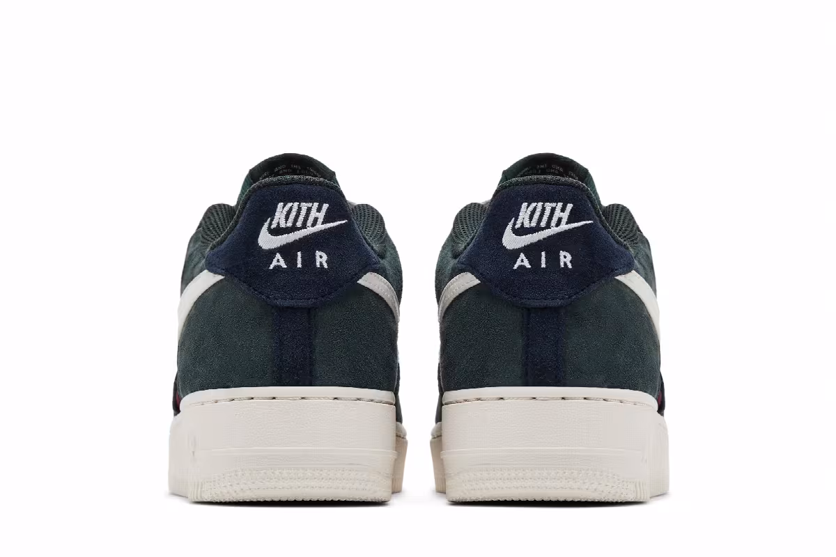 Kith x Nike Air Force 1 Low GS Night Maroon, view 7