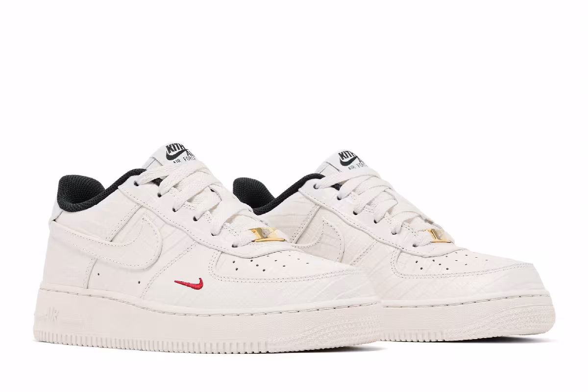 Kith x Nike Air Force 1 Low GS Phantom, view 9