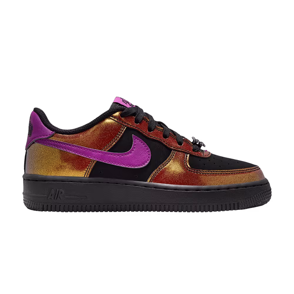 Nike Air Force 1 Lv8 GS Black Bold Berry