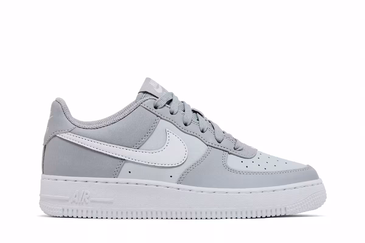 Nike Air Force 1 GS Wolf Grey, view 2