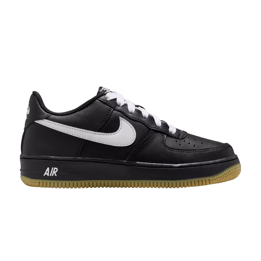 Nike Air Force 1 LV8 GS Black White Gum