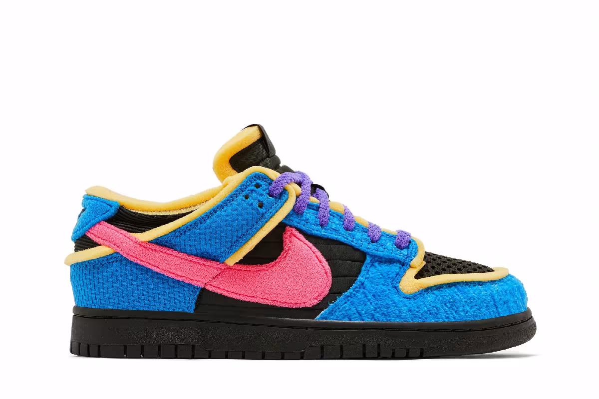 Cactus Plant Flea Market x Nike Dunk Low Swamp Sponge Pack - Photo Blue, view 2