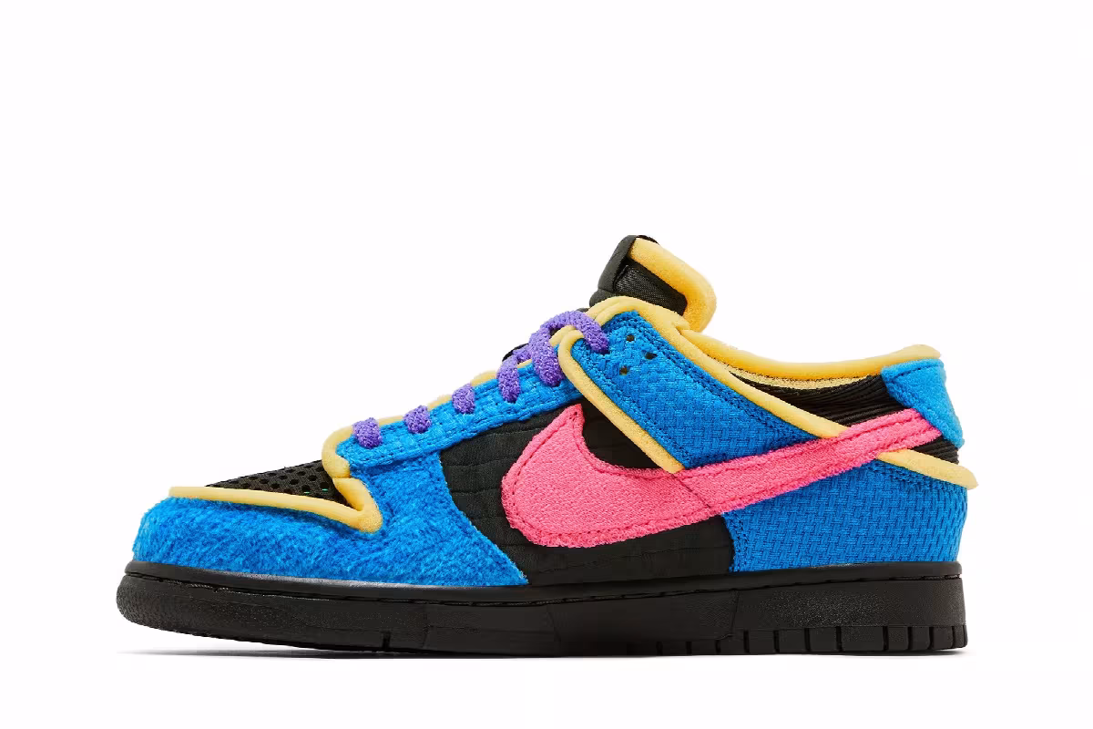Cactus Plant Flea Market x Nike Dunk Low Swamp Sponge Pack - Photo Blue, view 4