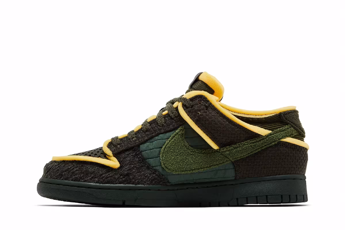 Cactus Plant Flea Market x Nike Dunk Low Swamp Sponge Pack - Sequoia, view 4