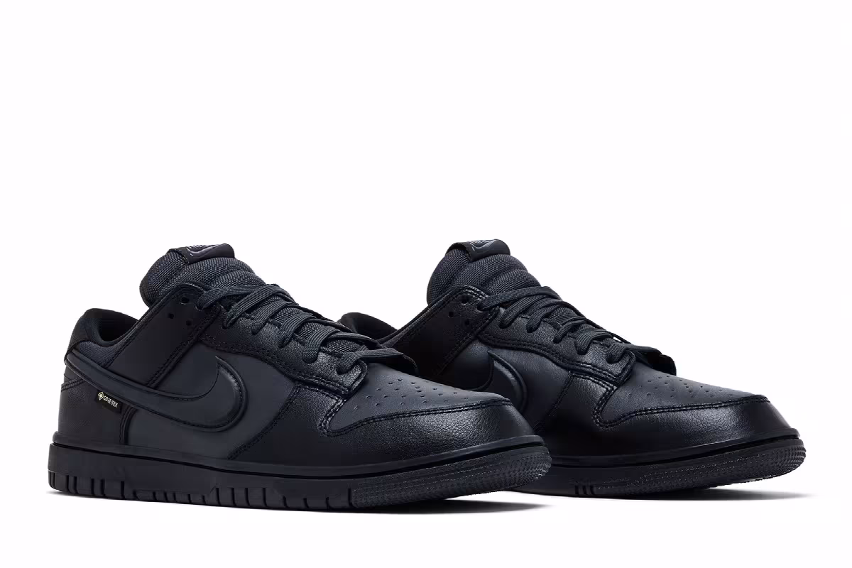 Nike Dunk Low GORE-TEX Triple Black, view 9