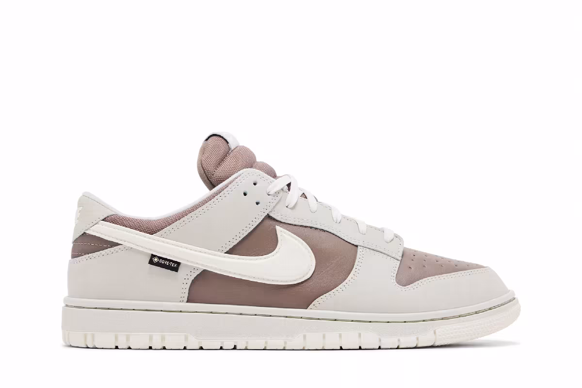 Nike Dunk Low GORE-TEX Light Bone Mink Brown Sail, view 2
