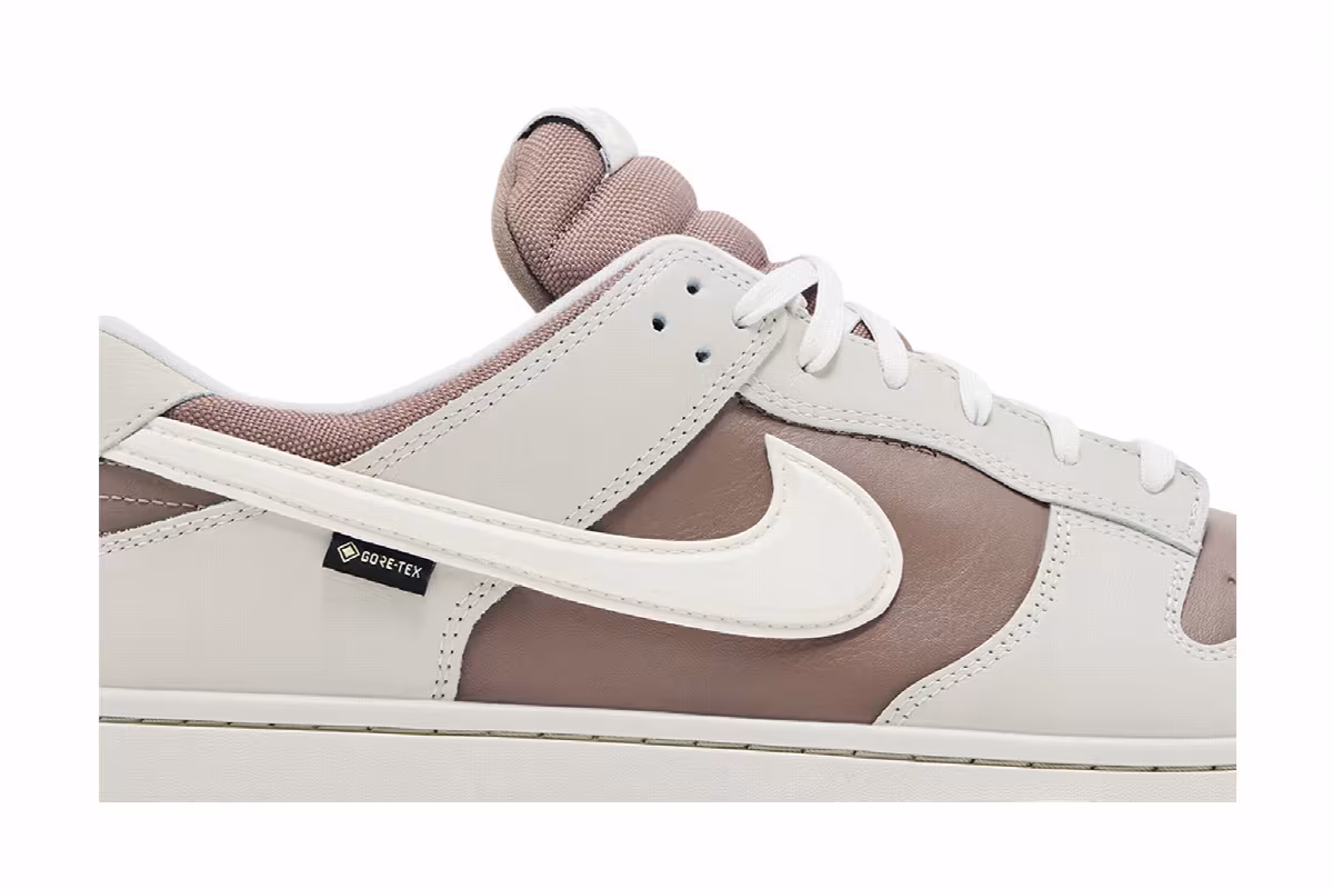 Nike Dunk Low GORE-TEX Light Bone Mink Brown Sail, view 3