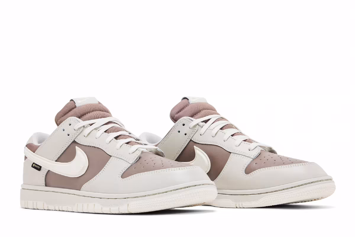 Nike Dunk Low GORE-TEX Light Bone Mink Brown Sail, view 9