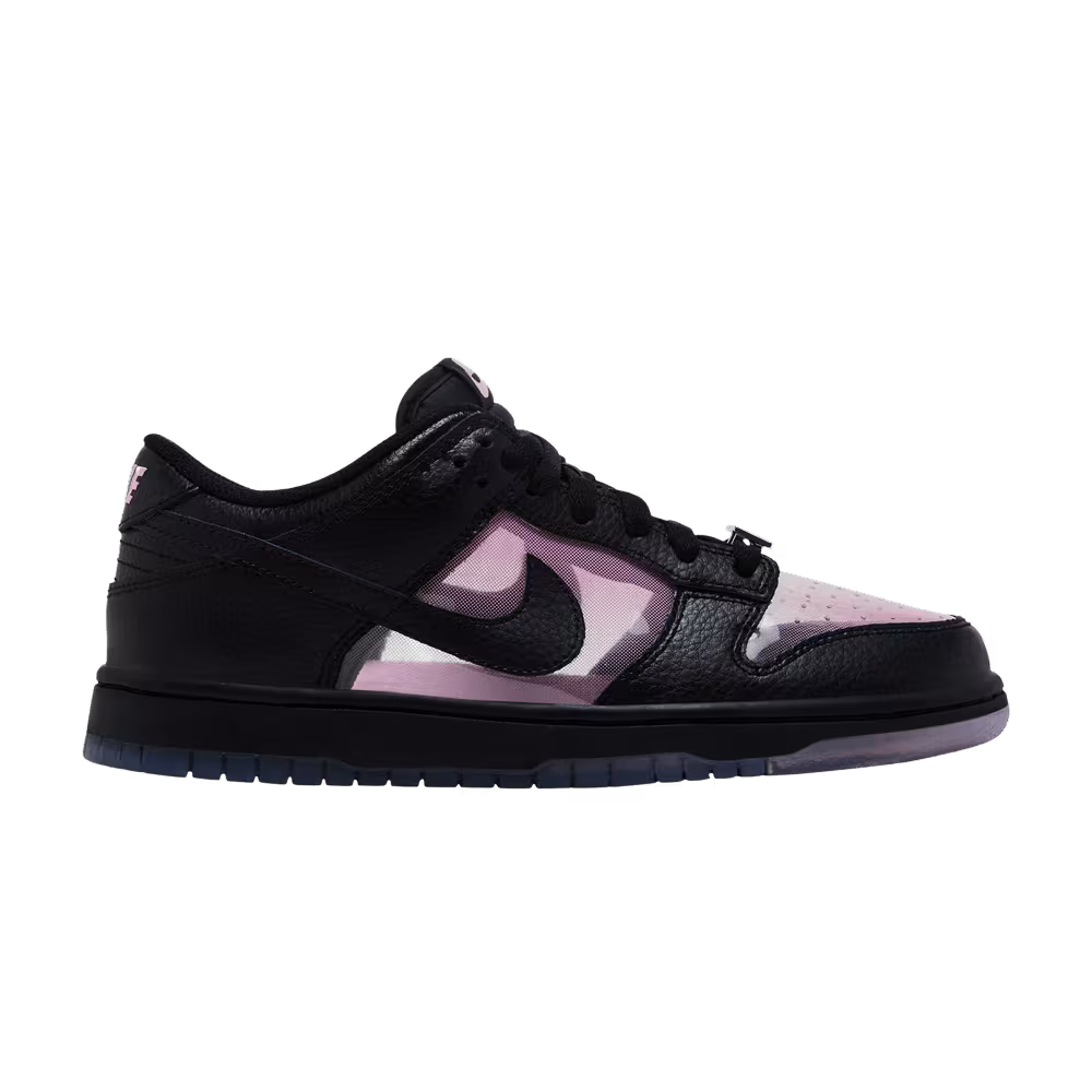 Nike Dunk Low Black Pink Rise