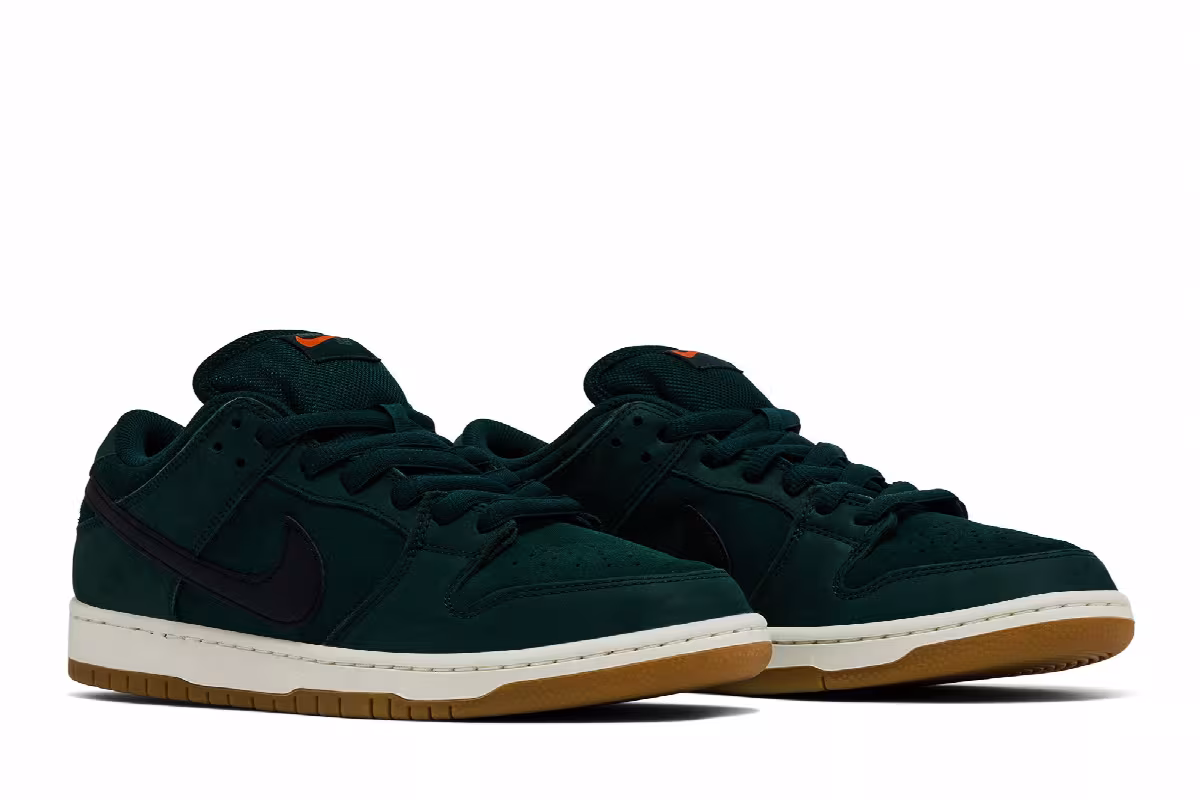 Nike Dunk Low Pro SB Deep Fir, view 9