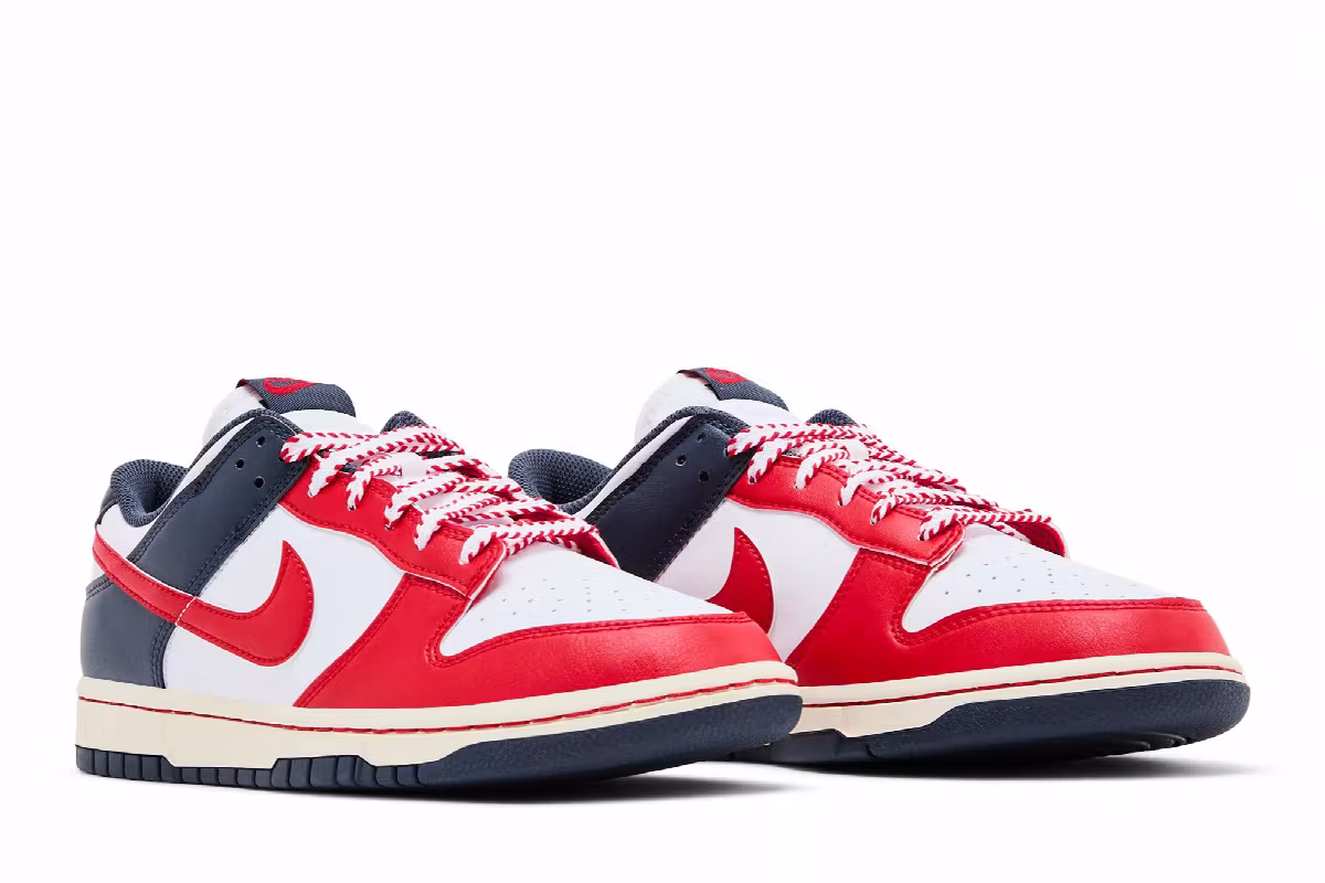Nike Dunk Low Rivalry Pack - Boston Red Sox, view 9