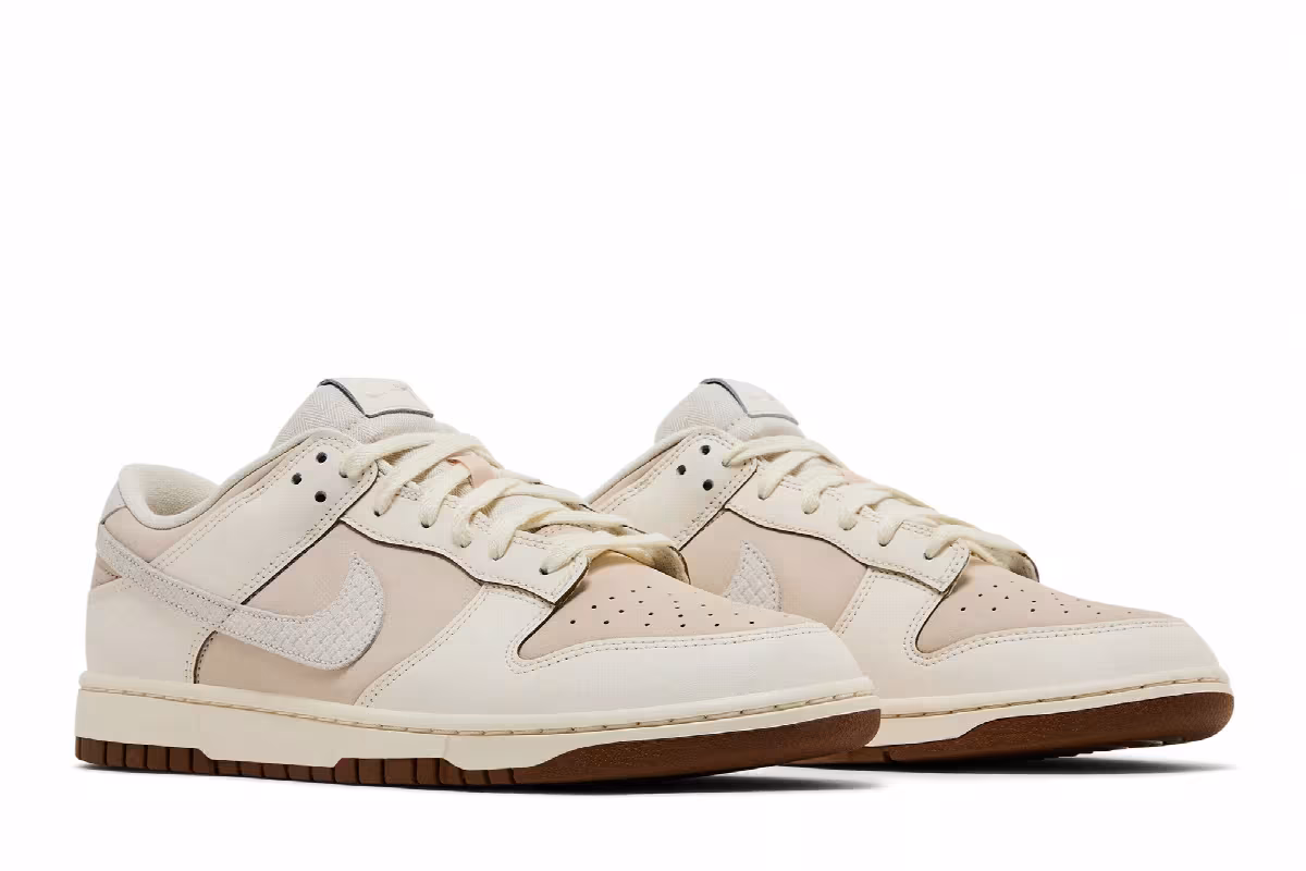 Nike Dunk Low Pearl White Ivory, view 9