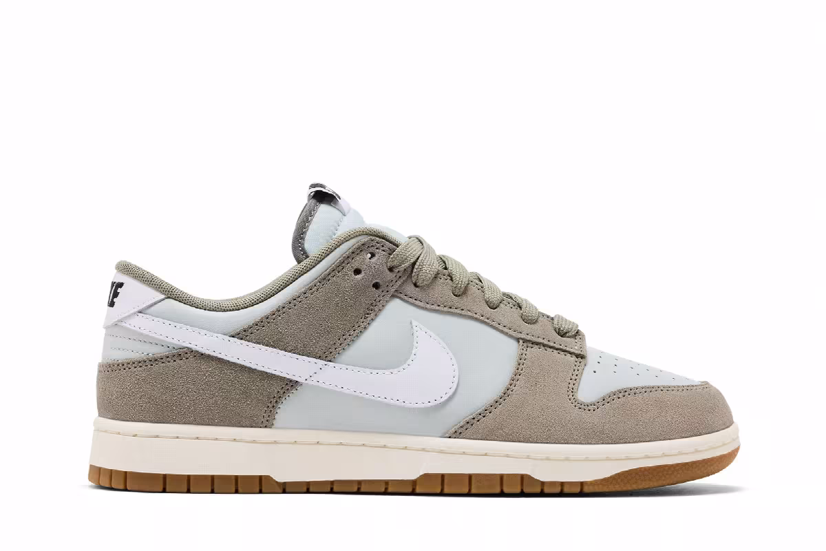 Nike Dunk Low Gum Pack - Olive, view 2