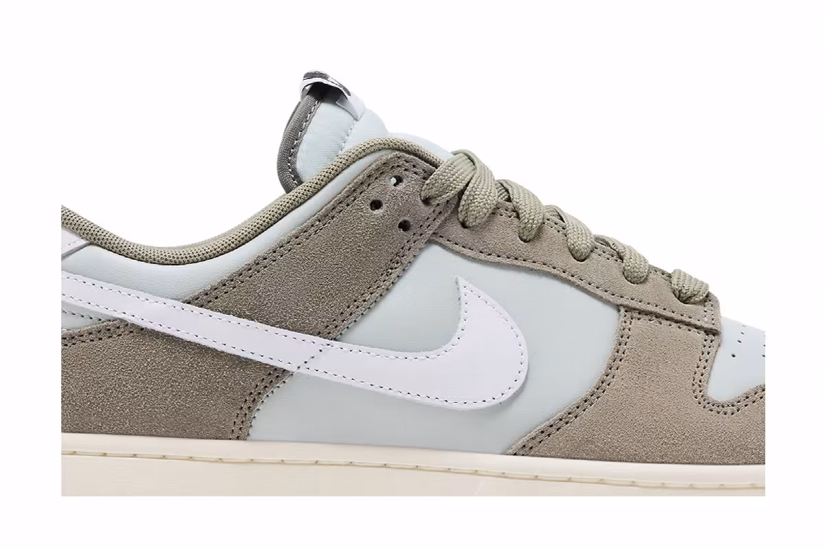 Nike Dunk Low Gum Pack - Olive, view 3