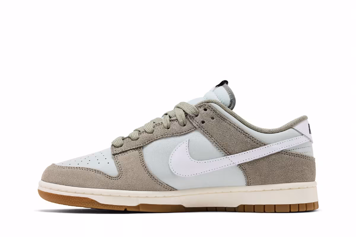 Nike Dunk Low Gum Pack - Olive, view 4