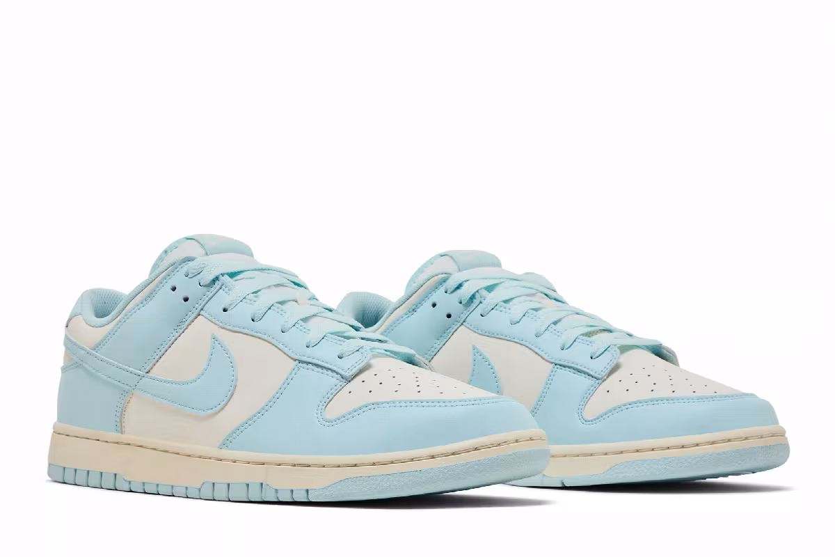 Nike Dunk Low Glacier Blue Pale Ivory, view 9