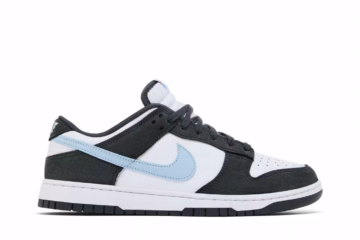 Nike Dunk Low Anthracite Light Armory Blue, view 2