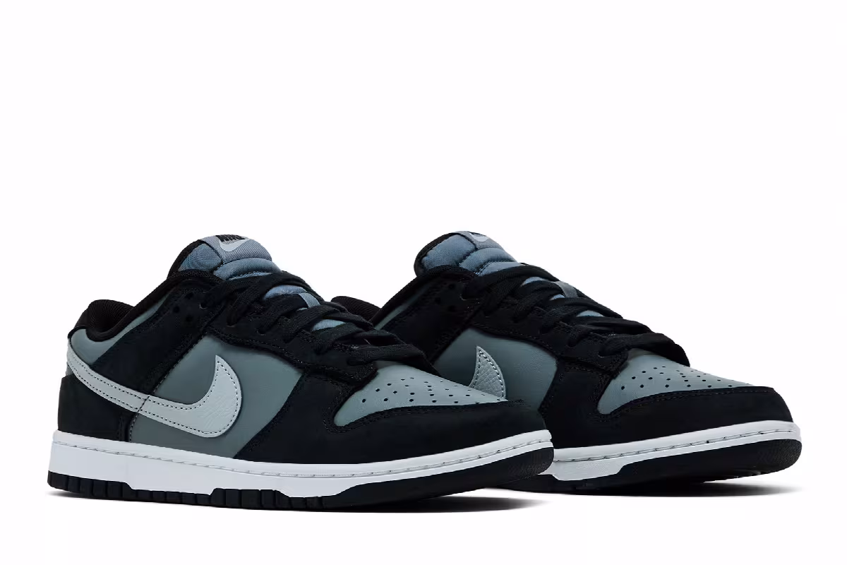 Nike Dunk Low Black Smoke Grey, view 9