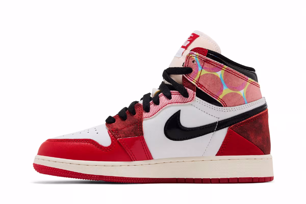Marvel x Air Jordan 1 High OG GS Next Chapter, view 4