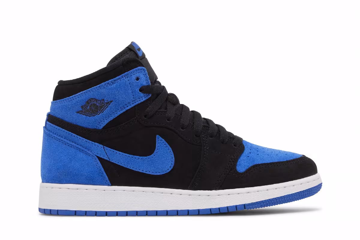 Air Jordan 1 High OG GS Royal Reimagined, view 2