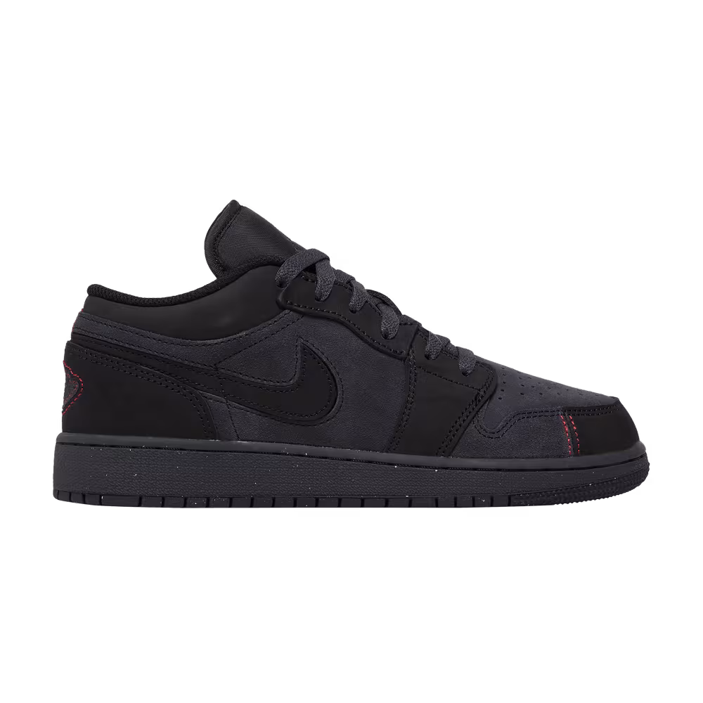 Air Jordan 1 Low SE Craft GS Dark Smoke Red