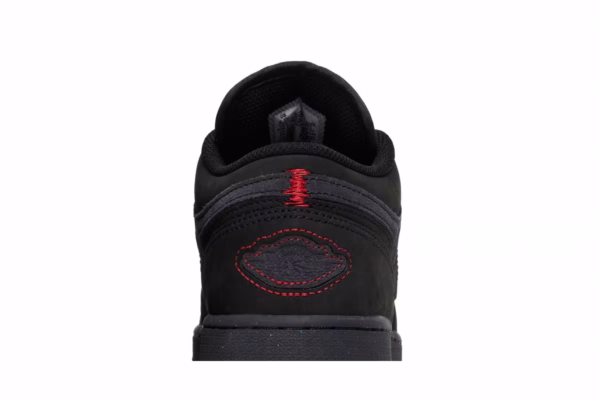 Air Jordan 1 Low SE Craft GS Dark Smoke Red, view 8