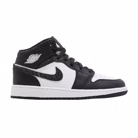 Air Jordan 1 Mid SE GS 'Panda Elephant'