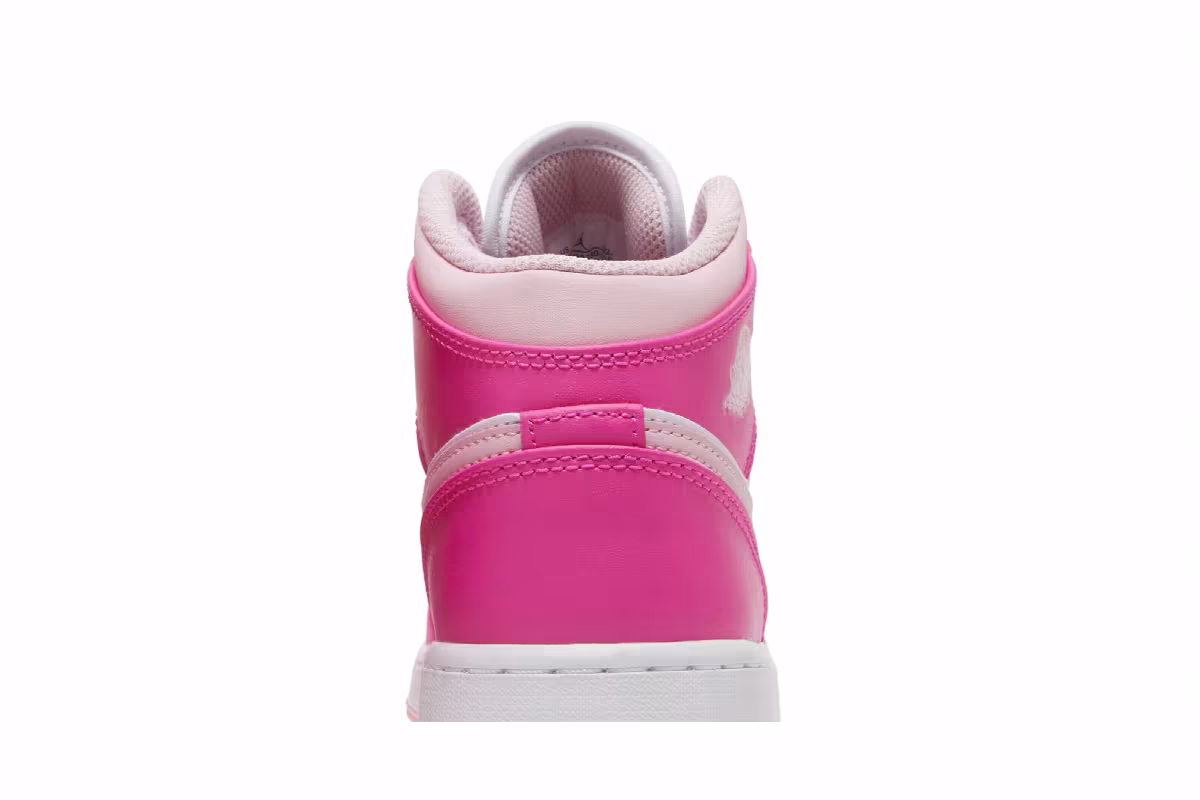 Air Jordan 1 Mid GS Fierce Pink, view 8