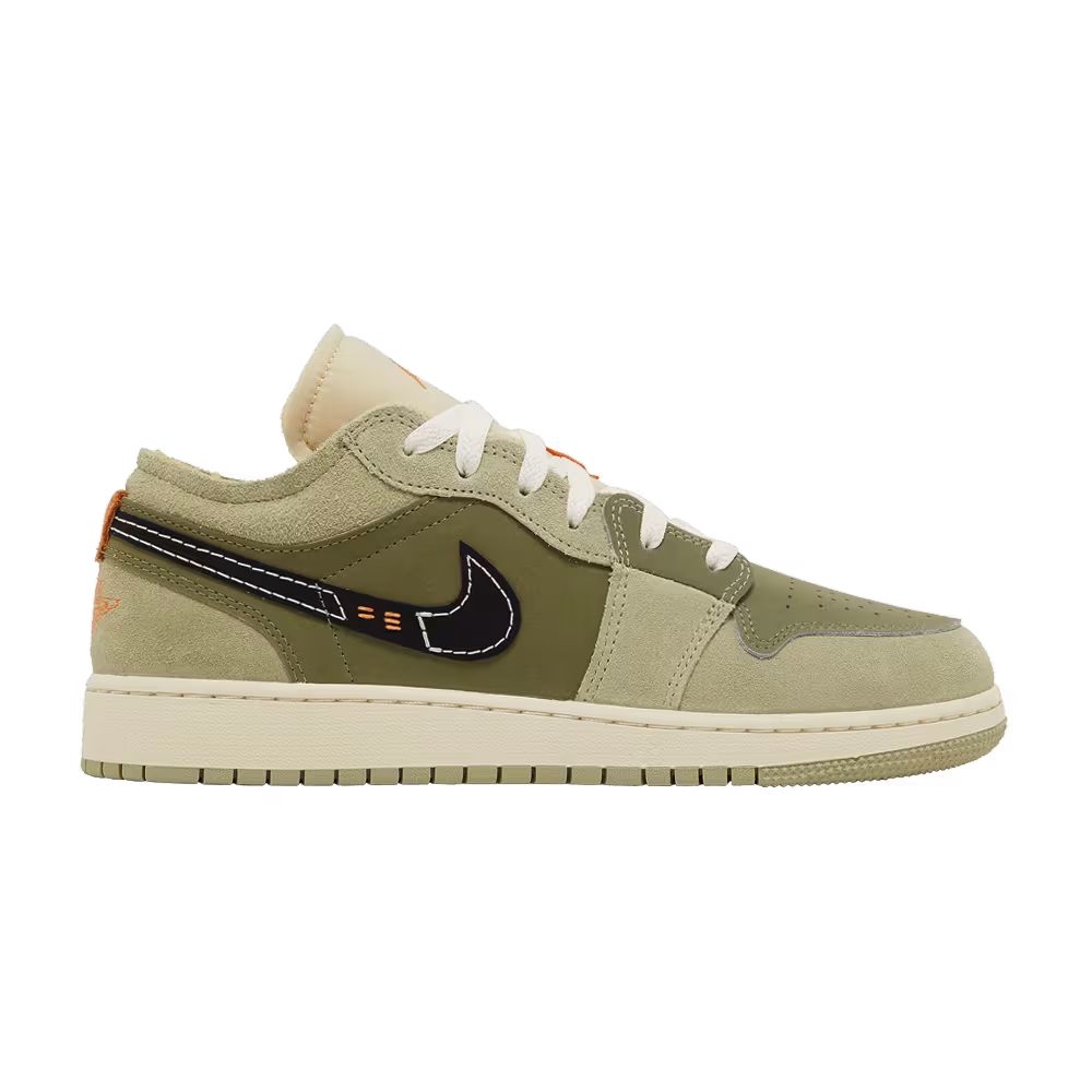 Air Jordan 1 Low SE Craft GS Sky J Light Olive