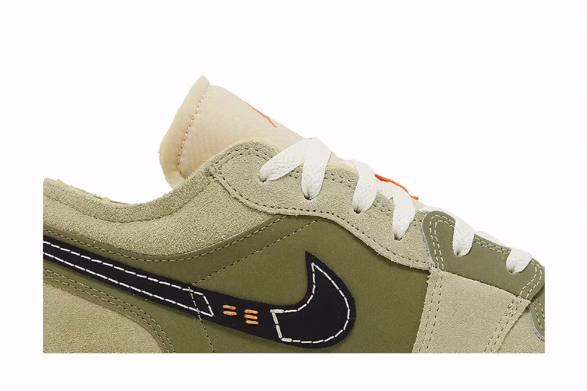 Air Jordan 1 Low SE Craft GS Sky J Light Olive, view 3
