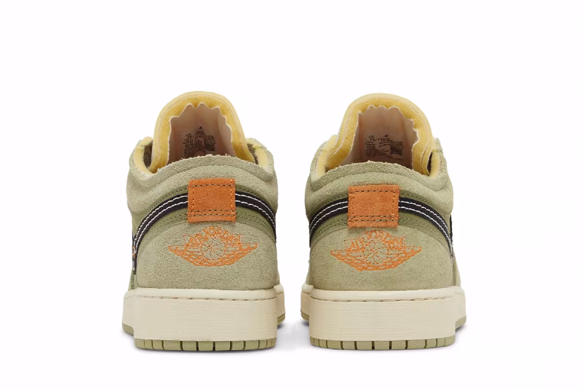 Air Jordan 1 Low SE Craft GS Sky J Light Olive, view 7