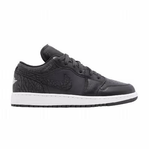 Air Jordan 1 Low SE GS 'Black Elephant'
