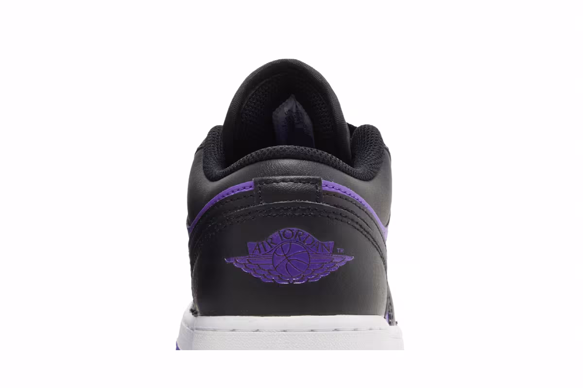 Air Jordan 1 Low GS Purple Venom, view 8