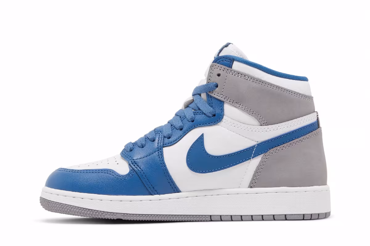Air Jordan 1 High OG GS True Blue, view 4