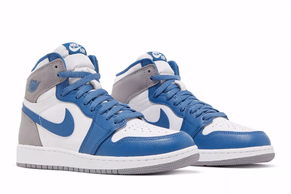 Air Jordan 1 High OG GS True Blue, view 9