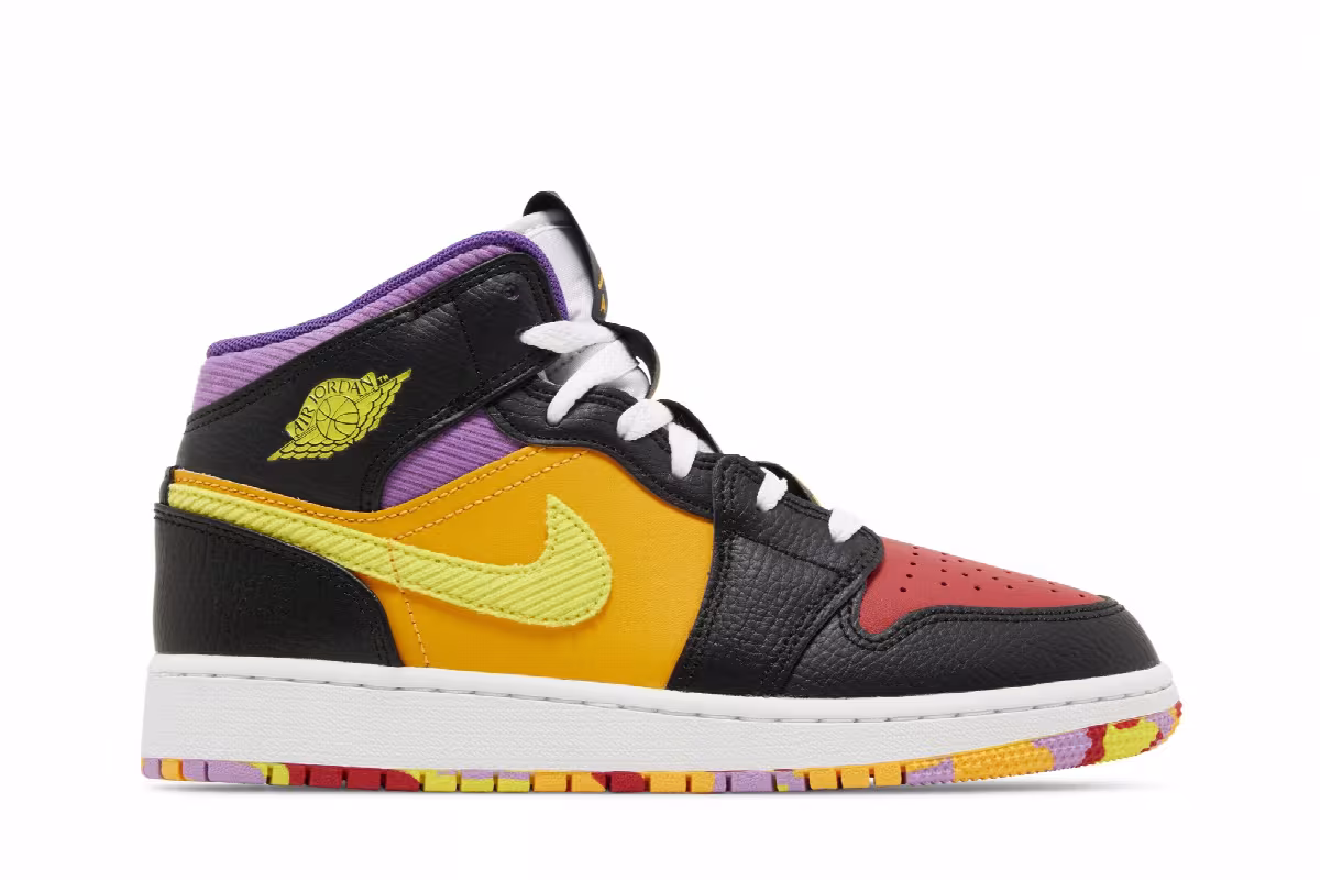 Air Jordan 1 Mid SS GS Championships, view 2