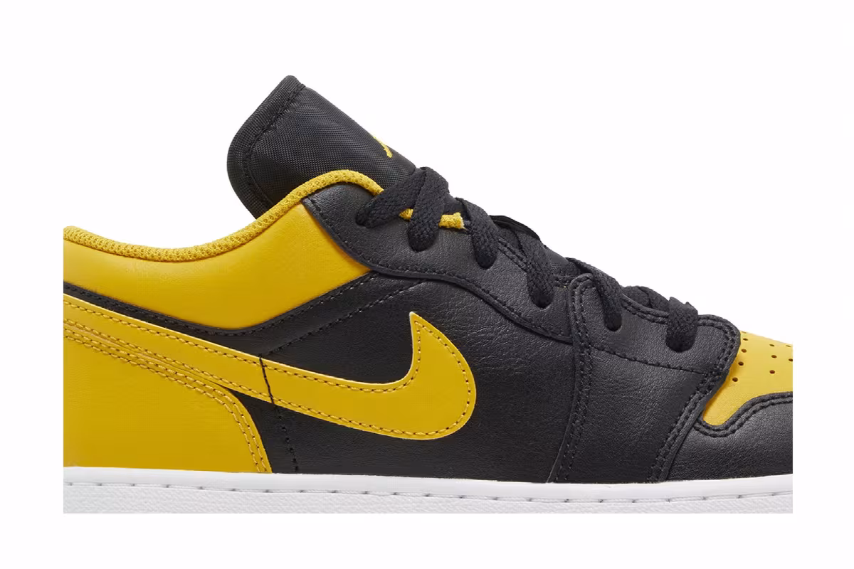 Air Jordan 1 Low GS Yellow Ochre, view 3