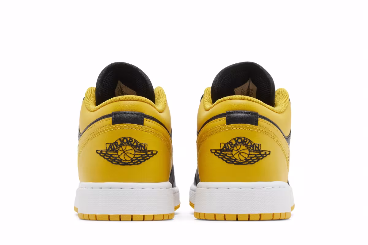 Air Jordan 1 Low GS Yellow Ochre, view 7