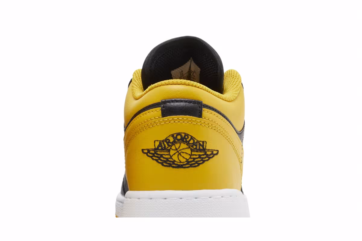Air Jordan 1 Low GS Yellow Ochre, view 8
