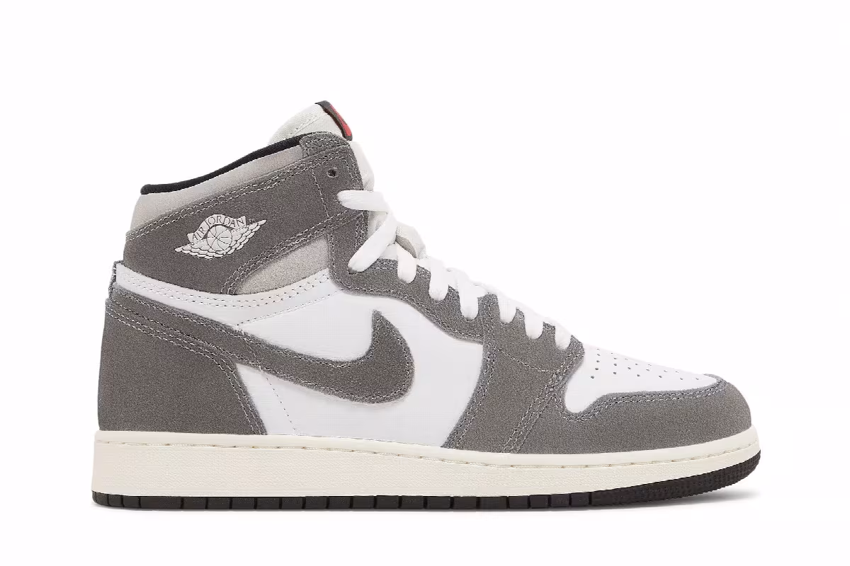 Air Jordan 1 High OG GS Washed Black, view 2