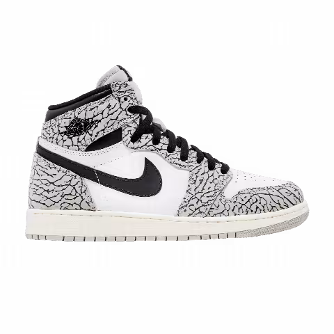 Air Jordan 1 Retro High OG GS 'White Cement'