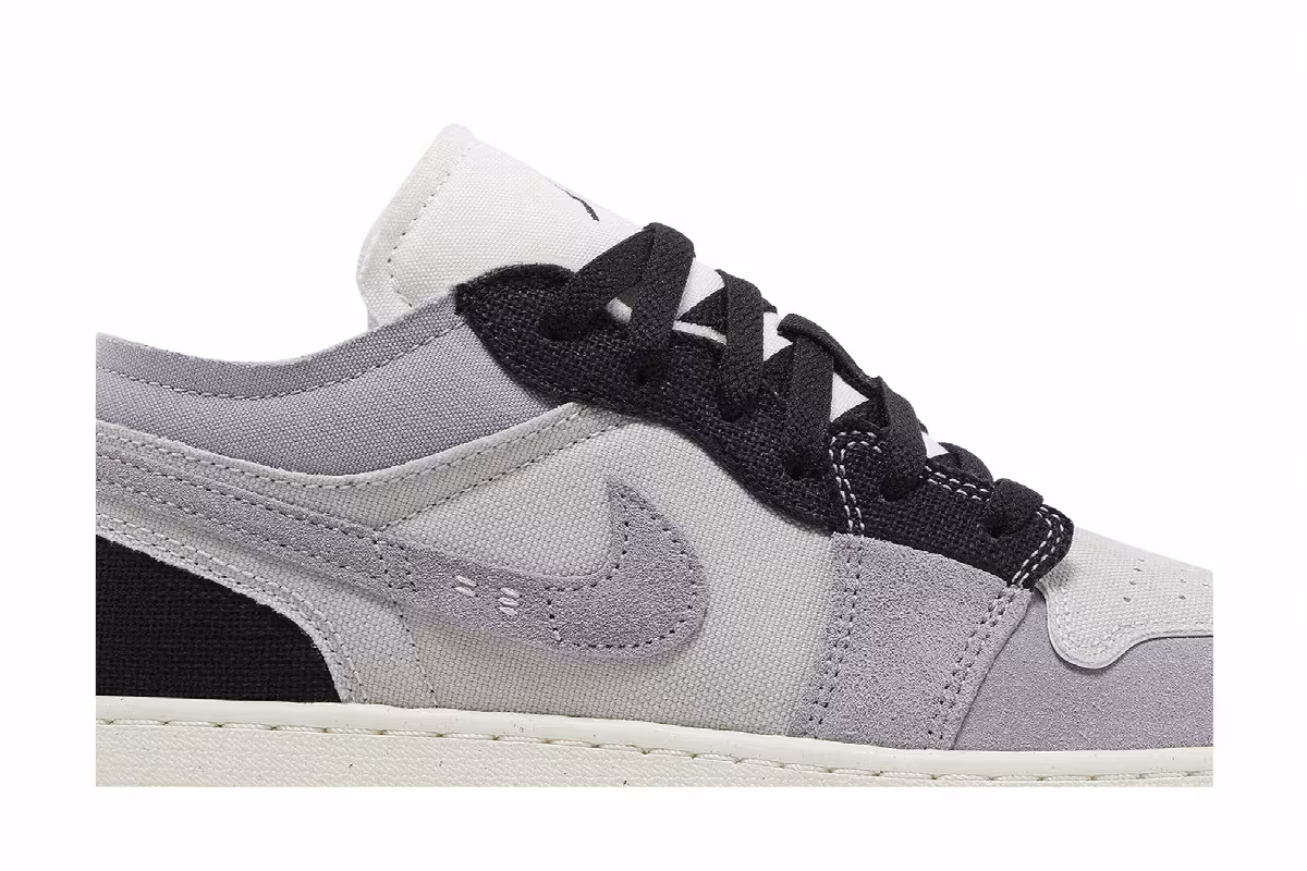 Air Jordan 1 Low SE Craft GS Inside Out - Cement Grey, view 3