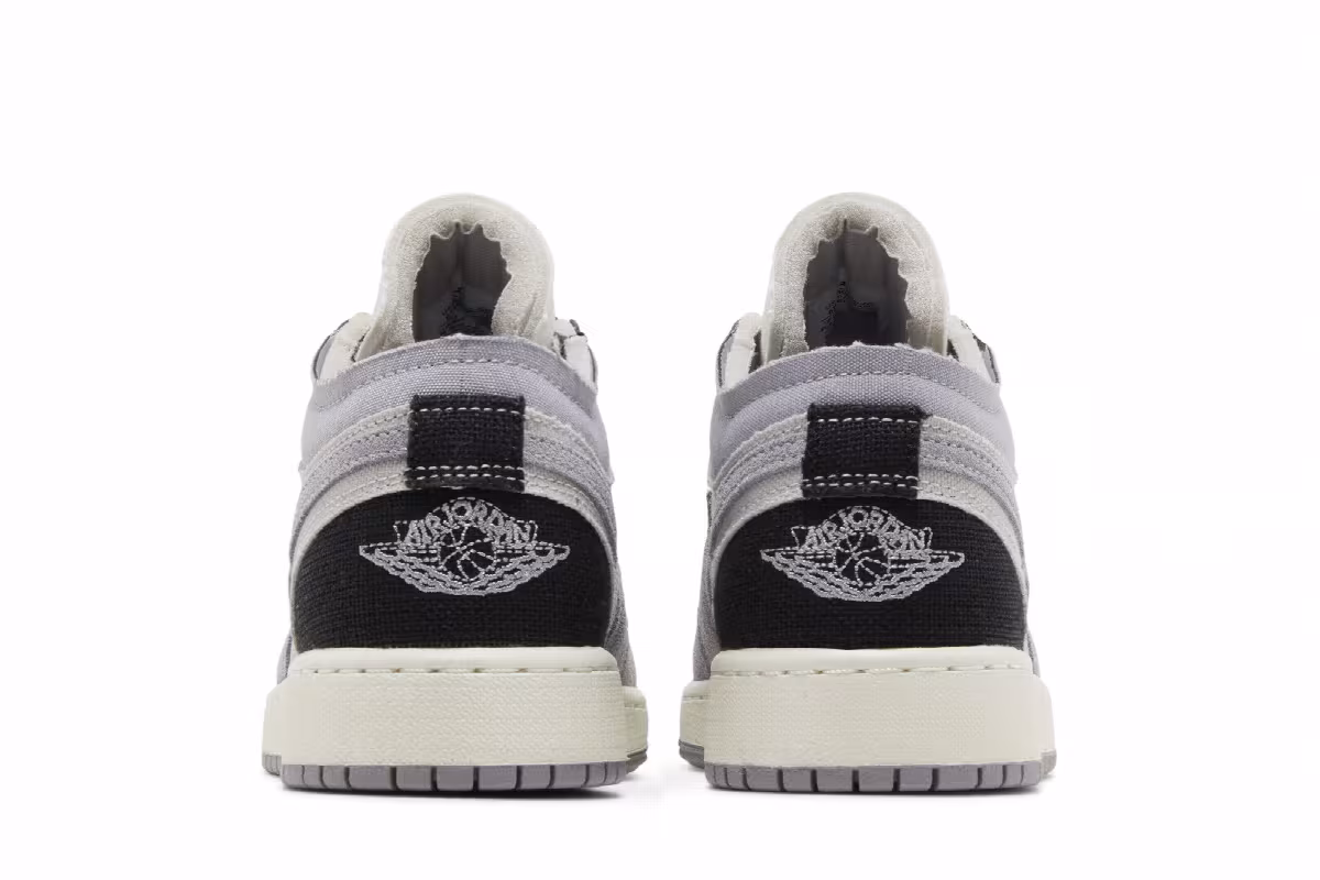 Air Jordan 1 Low SE Craft GS Inside Out - Cement Grey, view 7