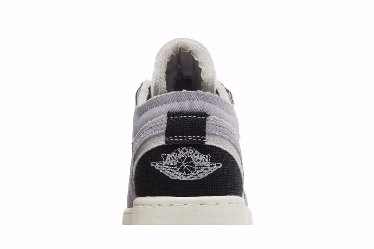Air Jordan 1 Low SE Craft GS Inside Out - Cement Grey, view 8