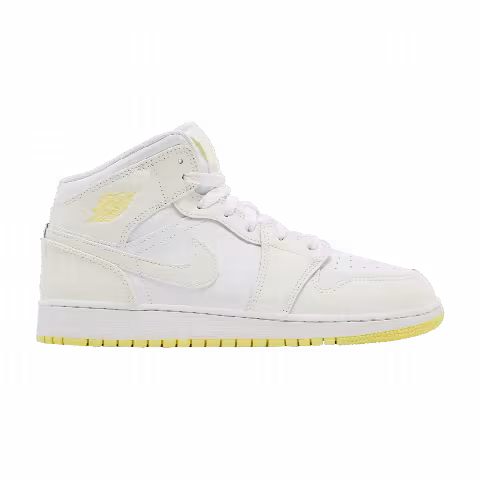 Air Jordan 1 Mid GS 'Sail Light Laser Orange'