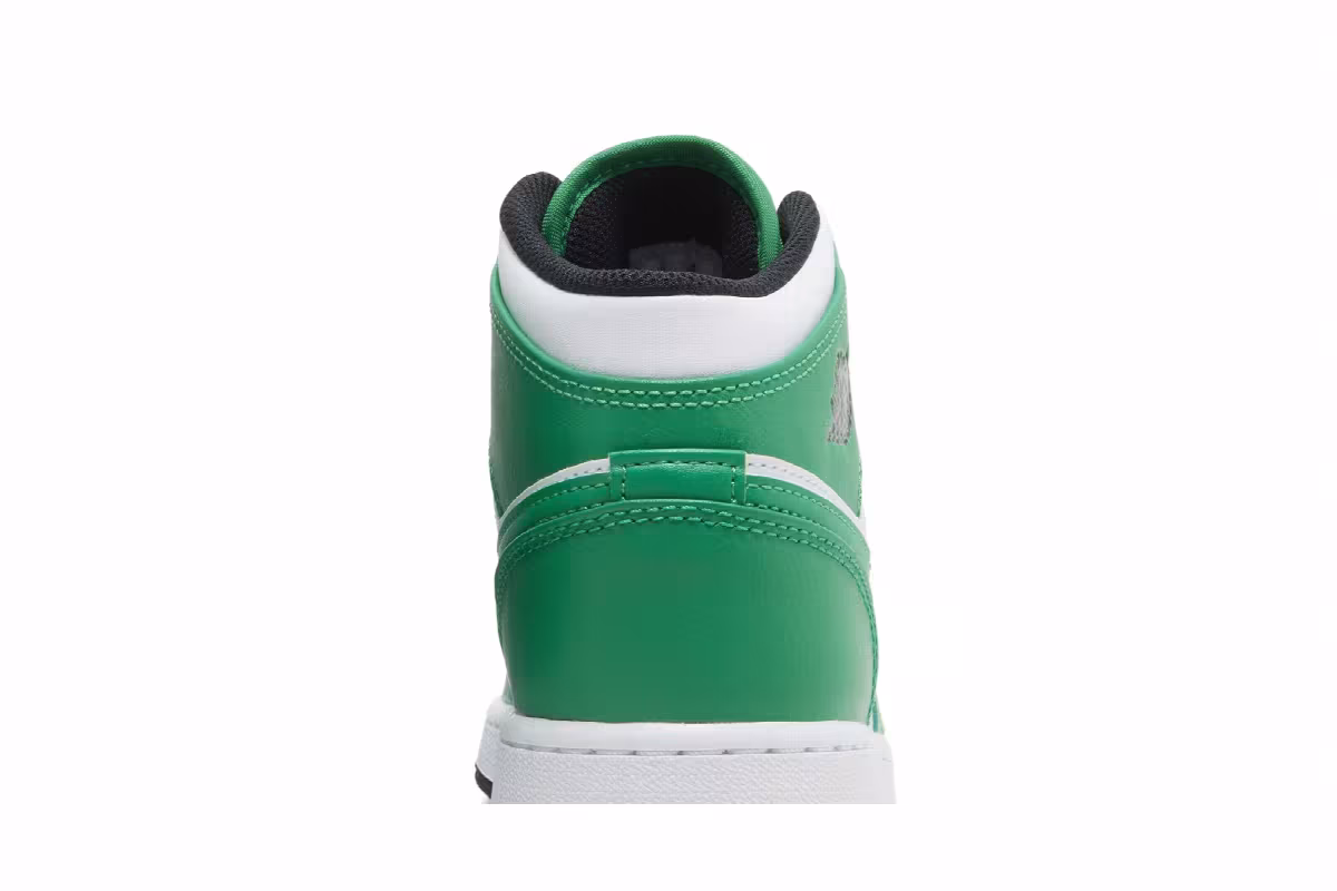 Air Jordan 1 Mid GS Lucky Green, view 8