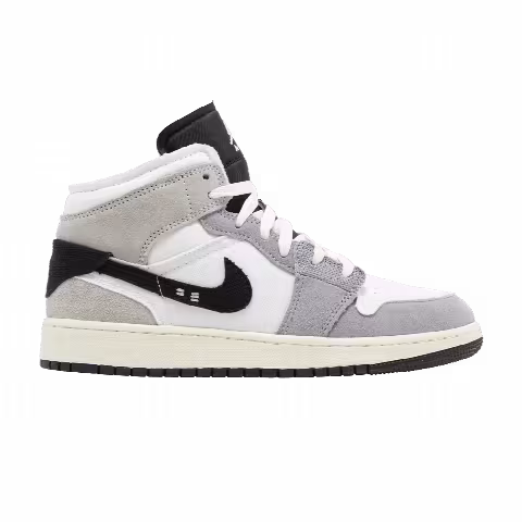 Air Jordan 1 Mid SE Craft GS 'Inside Out - Cement Grey'