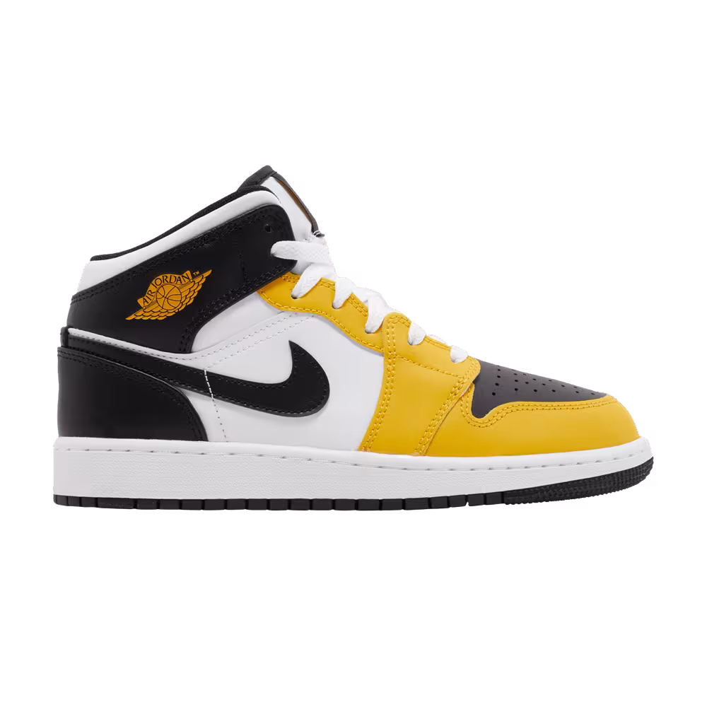 Air Jordan 1 Mid GS Yellow Ochre