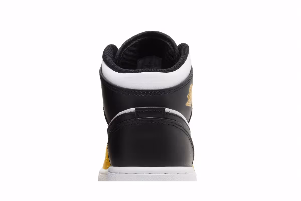 Air Jordan 1 Mid GS Yellow Ochre, view 8