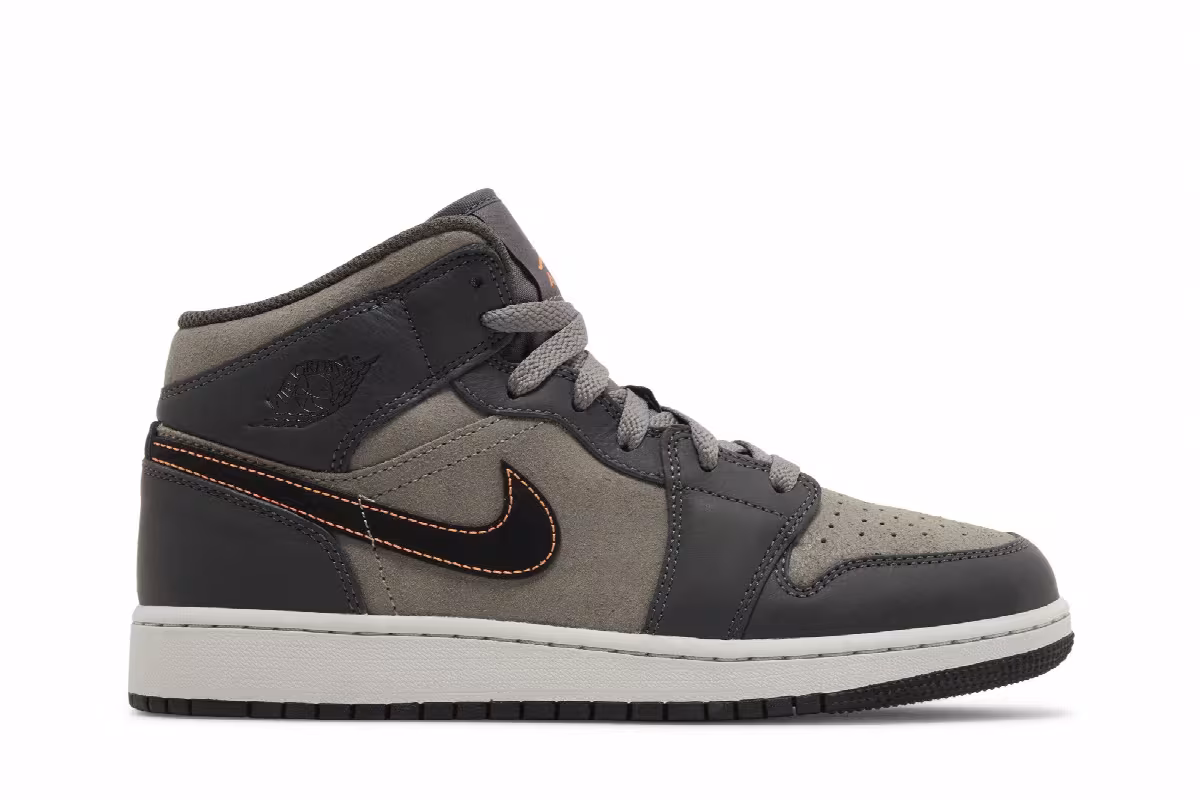 Air Jordan 1 Mid SE GS Night Stadium, view 2